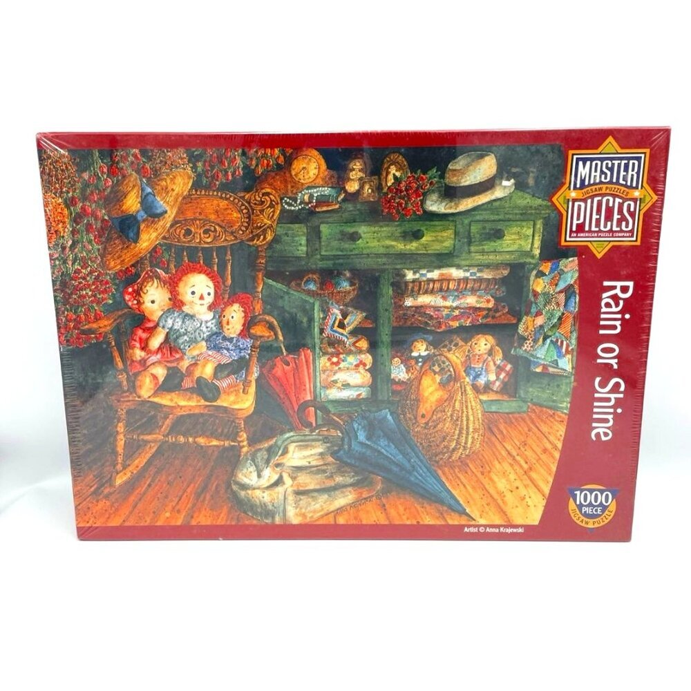 Masterpieces 1000 Piece Jigsaw‎ Puzzle Rain or Shine Sealed